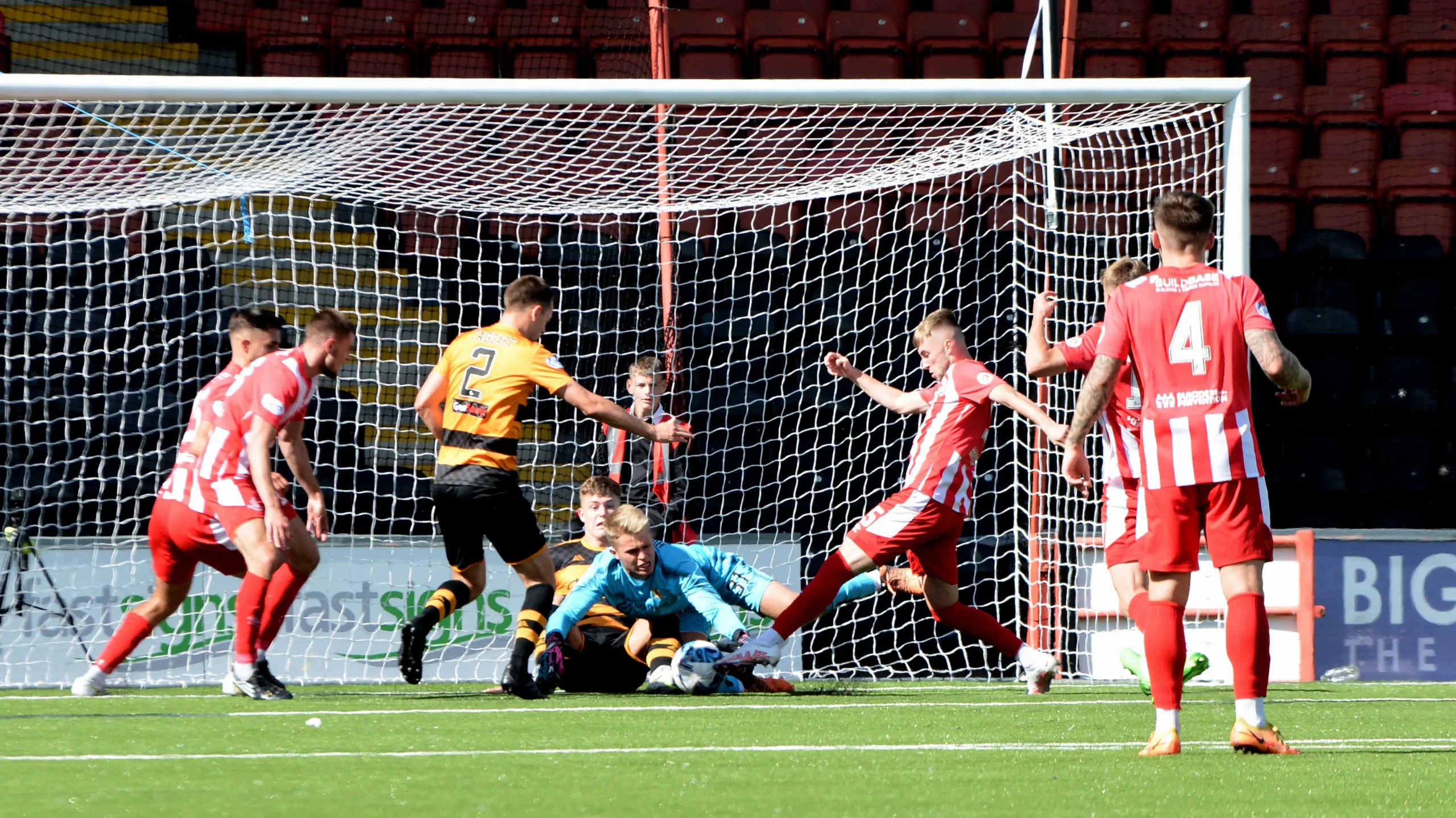 Airdrieonians 2-0 Alloa - Alloa Athletic FC